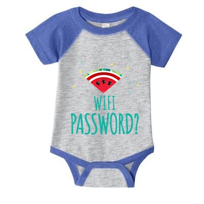 Funny Melon Wifi Password System Administrators Gift Infant Baby Jersey Bodysuit