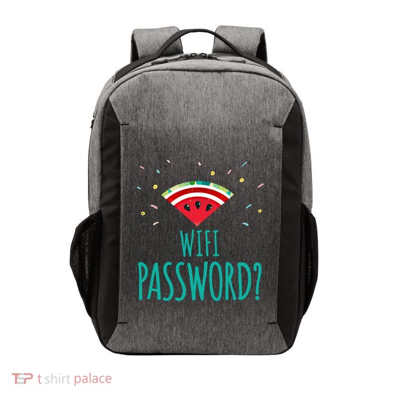 Funny Melon Wifi Password System Administrators Gift Vector Backpack