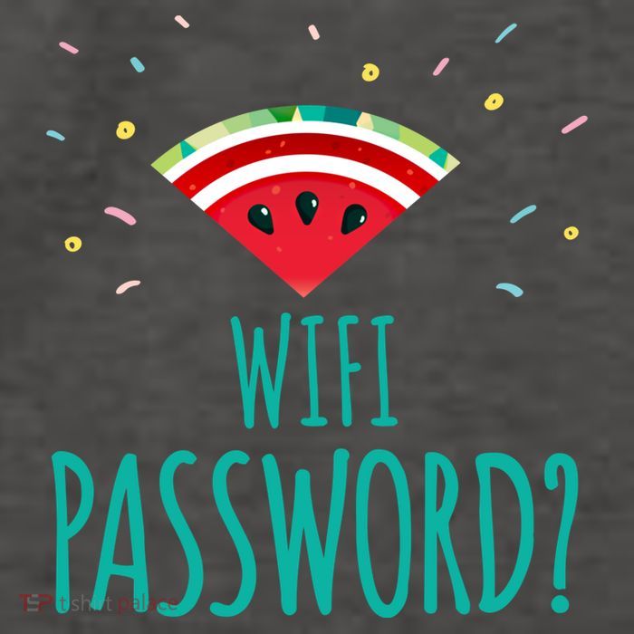 Funny Melon Wifi Password System Administrators Gift Vector Backpack