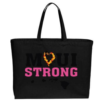 Funny Maui Wildfire Relief All Profits Will Be Cotton Canvas Jumbo Tote