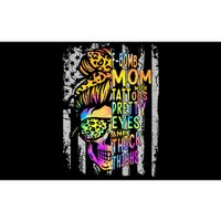 Fbomb Mom With Tattoos Pretty Eyes And Thick Thighs Skull Bumper Sticker