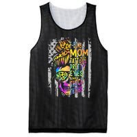 Fbomb Mom With Tattoos Pretty Eyes And Thick Thighs Skull Mesh Reversible Basketball Jersey Tank