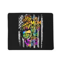 Fbomb Mom With Tattoos Pretty Eyes And Thick Thighs Skull Mousepad