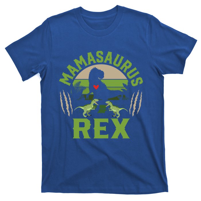 Funny Mom Wife Grandma Birthday Mamasaurus Rex Cool Gift T-Shirt