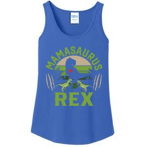 Funny Mom Wife Grandma Birthday Mamasaurus Rex Cool Gift Ladies Essential Tank