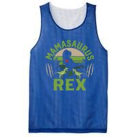 Funny Mom Wife Grandma Birthday Mamasaurus Rex Cool Gift Mesh Reversible Basketball Jersey Tank