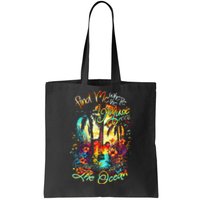 Find Me Where The Music Meets The Ocean Tote Bag