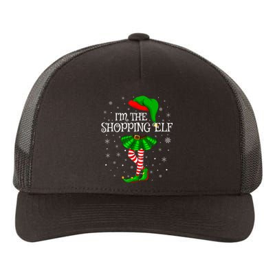 Family Matching Wo Girls I'm The Shopping Elf Christmas Yupoong Adult 5-Panel Trucker Hat