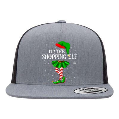 Family Matching Wo Girls I'm The Shopping Elf Christmas Flat Bill Trucker Hat