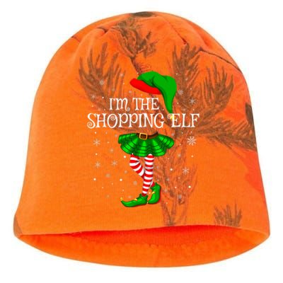 Family Matching Wo Girls I'm The Shopping Elf Christmas Kati - Camo Knit Beanie