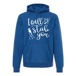 Funny Medical Worker Gift Cute Gift Nurse Cna Gift Premium Hoodie