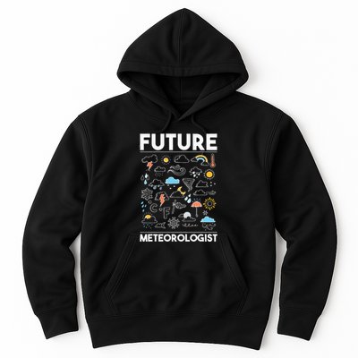 Future Meteorologist Weather Forecast Clouds Hoodie