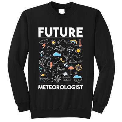 Future Meteorologist Weather Forecast Clouds Sweatshirt