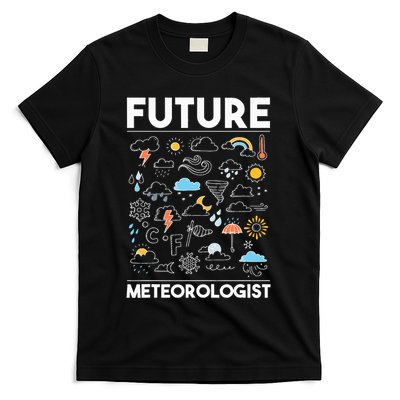 Future Meteorologist Weather Forecast Clouds T-Shirt