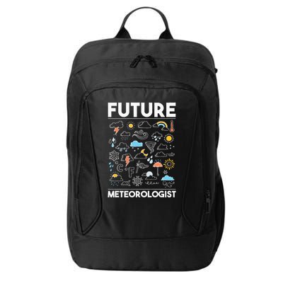 Future Meteorologist Weather Forecast Clouds City Backpack