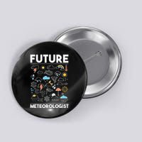 Future Meteorologist Weather Forecast Clouds Button