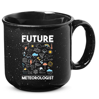 Future Meteorologist Weather Forecast Clouds 15oz Campfire Ceramic Mug