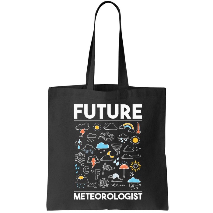 Future Meteorologist Weather Forecast Clouds Bag