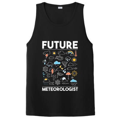 Future Meteorologist Weather Forecast Clouds PosiCharge Competitor Tank