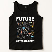 Future Meteorologist Weather Forecast Clouds Tank Top