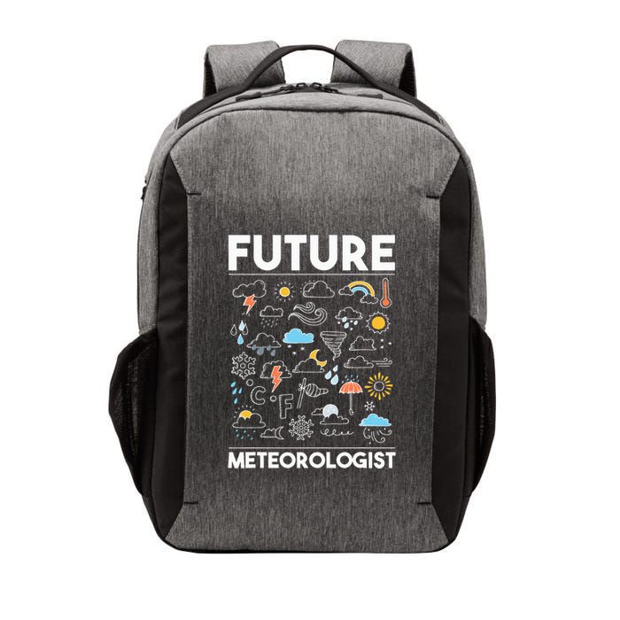Future Meteorologist Weather Forecast Clouds Vector Backpack