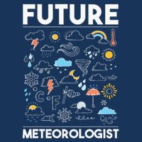 Future Meteorologist Weather Forecast Clouds Infant Baby Jersey Bodysuit