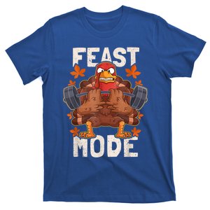 Feast Mode Weightlifting Turkey Day Thanksgiving Christmas Gift T-Shirt