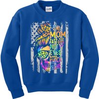 Fgiftbomb Mom With Tattoos Pretty Eyes And Thick Thighs Skull Cool Gift Kids Sweatshirt