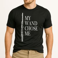 Flute My Wand Chose Me Funny Marching Band Apparel Cooling Performance Crew T-Shirt