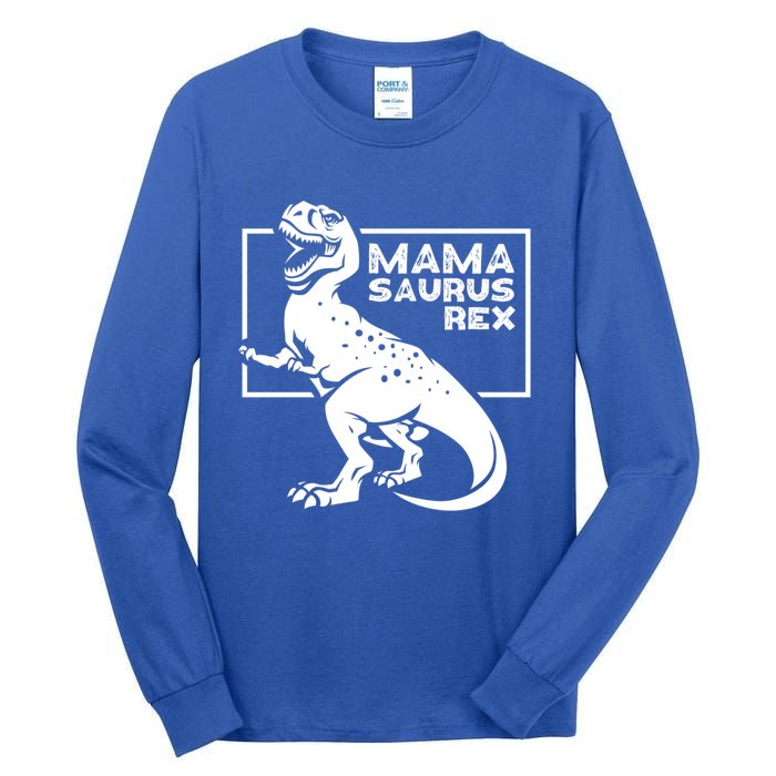 Funny Mom Wife Grandma Birthday Mamasaurus Rex Great Gift Tall Long Sleeve T-Shirt