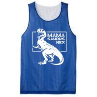 Funny Mom Wife Grandma Birthday Mamasaurus Rex Great Gift Mesh Reversible Basketball Jersey Tank