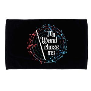 Funny My Wand Chose Me Flute Player Gift Flute Microfiber Hand Towel