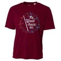 Funny My Wand Chose Me Flute Player Gift Flute Cooling Performance Crew T-Shirt