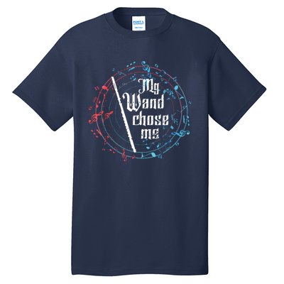 Funny My Wand Chose Me Flute Player Gift Flute Tall T-Shirt