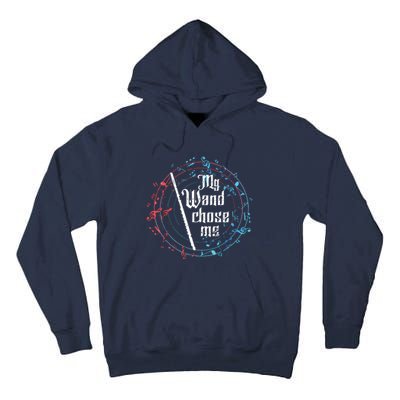 Funny My Wand Chose Me Flute Player Gift Flute Tall Hoodie