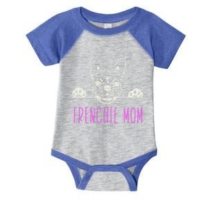 Frenchie Mom With French Bulldog Gift Infant Baby Jersey Bodysuit