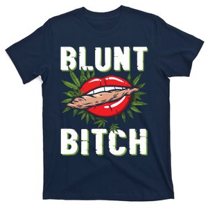 Funny Marijuana Weed 420 Weed Sexy Lips Cannabis Marijuana T-Shirt