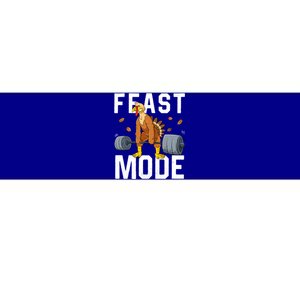 Feast Mode Weightlifting Turkey Day Thanksgiving Christmas Gift Bumper Sticker