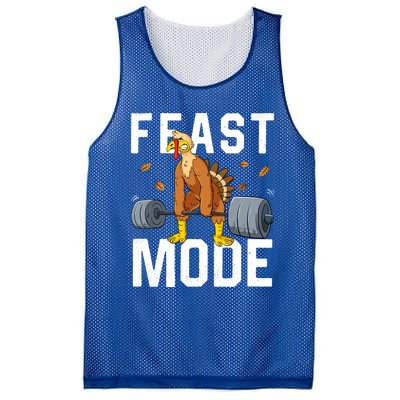 Feast Mode Weightlifting Turkey Day Thanksgiving Christmas Gift Mesh Reversible Basketball Jersey Tank