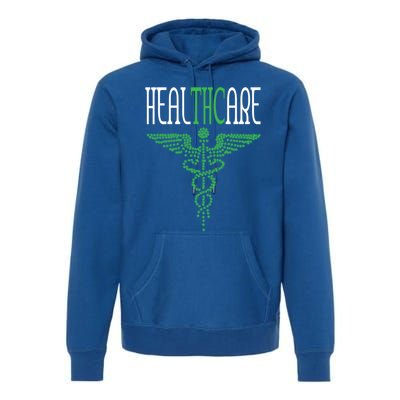 Funny Marijuana Weed Pot Cannabis Hemp Healthcare Thc Gift Premium Hoodie