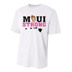 Funny Maui Wildfire Relief All Profits Will Be Performance Sprint T-Shirt