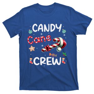 Family Matching Xmas Christmas Candy Cane Crew Bow Heart Gift T-Shirt