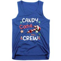 Family Matching Xmas Christmas Candy Cane Crew Bow Heart Gift Tank Top