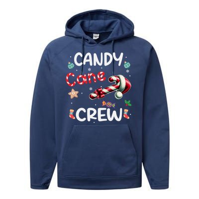 Family Matching Xmas Christmas Candy Cane Crew Bow Heart Gift Performance Fleece Hoodie