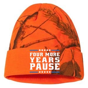 Four More Years Pause Joe Biden Us Flag Kati Licensed 12" Camo Beanie