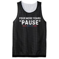 Four More Years Pause Biden Administration Donald Trump Mesh Reversible Basketball Jersey Tank