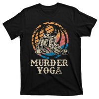 Funny Murder Yoga Brazilian Jiu Jitsu BJJ MMA T-Shirt