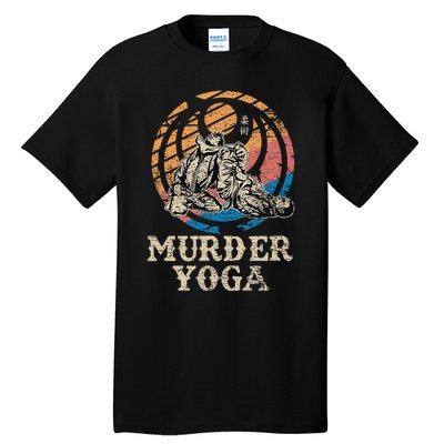 Funny Murder Yoga Brazilian Jiu Jitsu BJJ MMA Tall T-Shirt