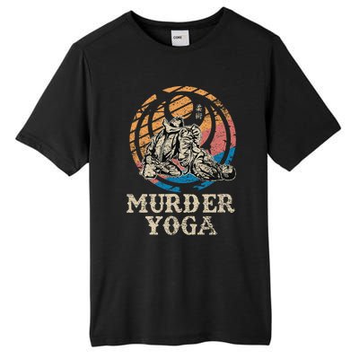 Funny Murder Yoga Brazilian Jiu Jitsu BJJ MMA Tall Fusion ChromaSoft Performance T-Shirt