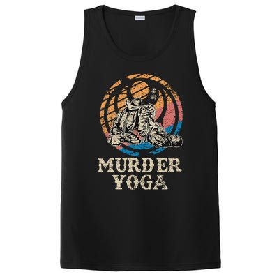 Funny Murder Yoga Brazilian Jiu Jitsu BJJ MMA PosiCharge Competitor Tank